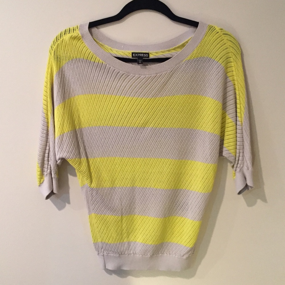 Express knit stretch sweater Sz XS